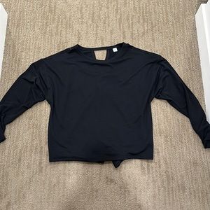 Old Navy Active Open Back Long Sleeve Shirt
